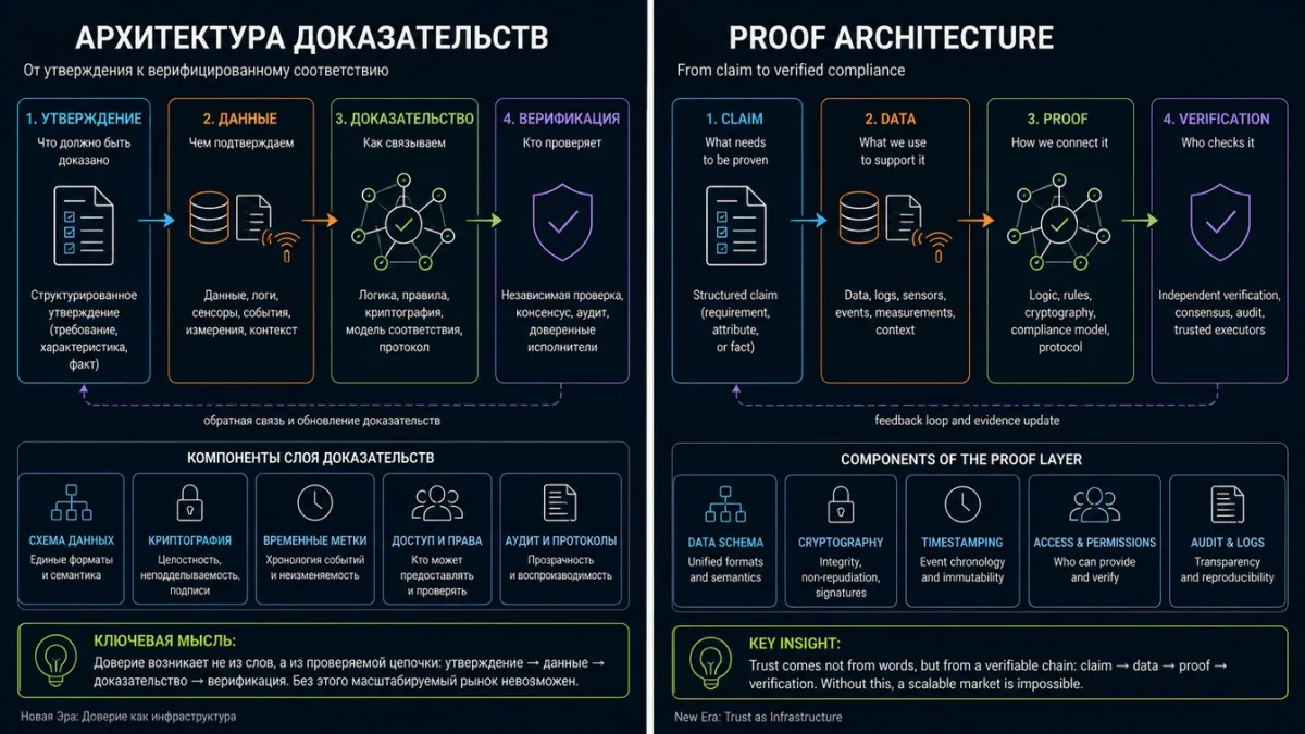 Архитектура доказательств: от утверждения к верификации