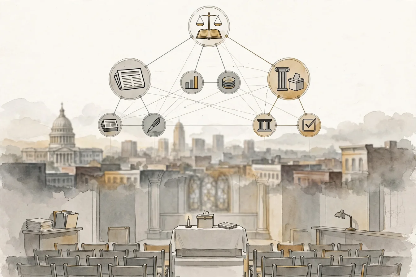 The Order - hierarchies of finance, media and parties