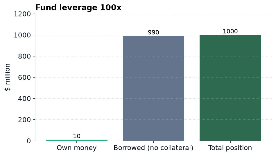 Fund leverage 100x